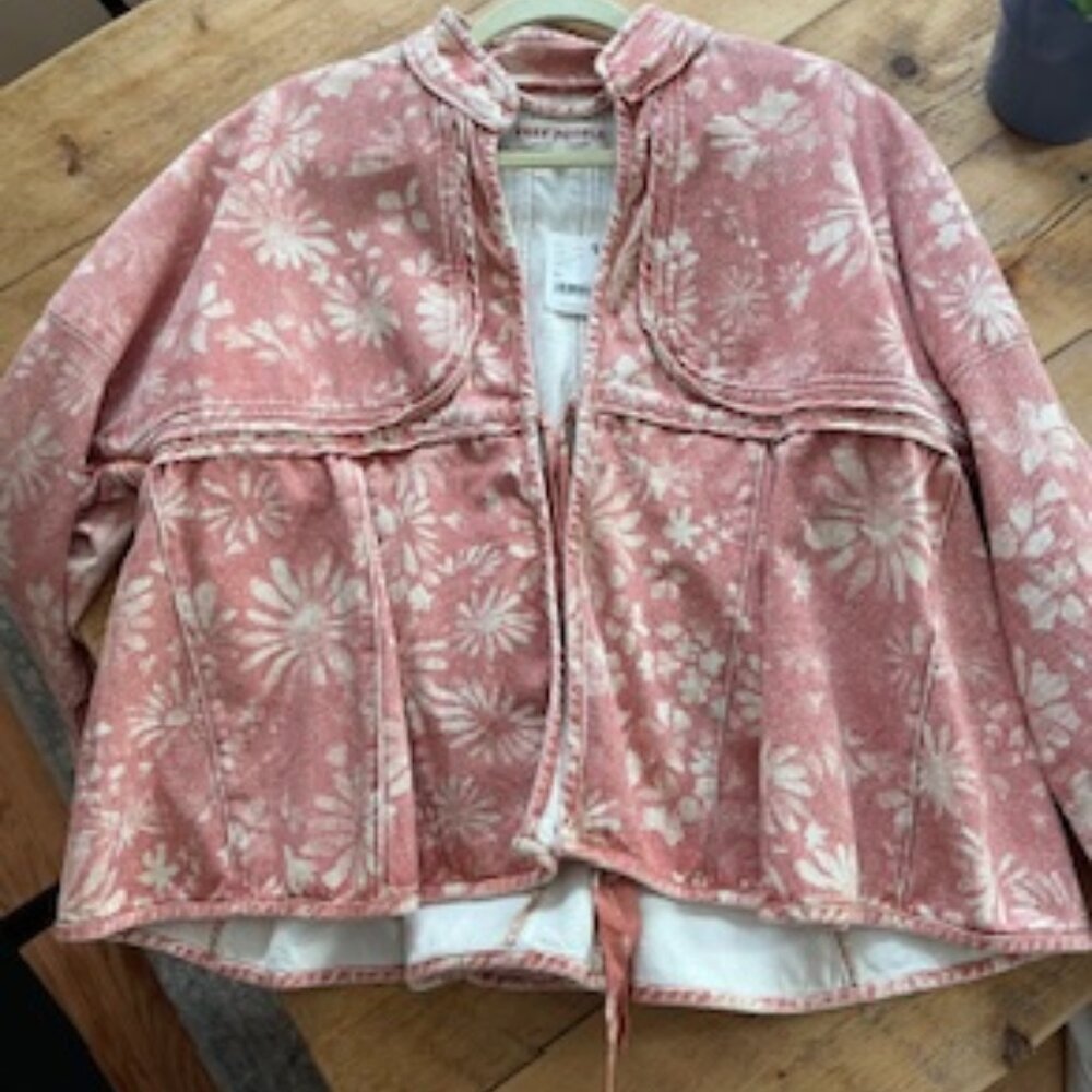 Free People Lua bed jacket Apricot